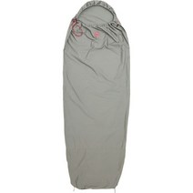 Big Agnes 빅 아그네스 침낭 라이너 BAG00CU 247770, Gray-Cotton, Long