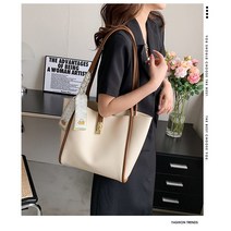 가방 만들기 DIY 가죽공예 퀼트 큰가방 한국어영상 당일 국내출고, 토트백 아이보리