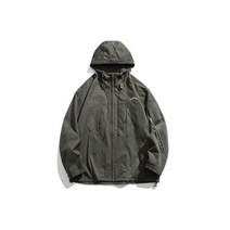 남성용 야외 후드 카고 재킷