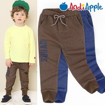 앤디애플 스쿼드사선지배기데님팬츠