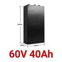 전동킥보드 배터리 할리 전기 자동차 리튬 방수 18650 60v 20ah 두 바퀴 접이식 citycoco 전기 스쿠터 자전거, 녹색