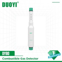 복합가스측정기 DUOYI-DY80 휴대용 가스 누출 감지기 가연성 LPG 천연 프로판 부탄 안전 경보 센서