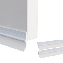 한수위 욕실문 보호대 3개입 방수 방풍 문틈 틈새 막이 화이트