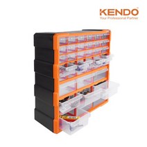KENDO 39 부품상자 90248CO 공구통 수납 박스 정리함