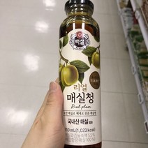씨제이 백설 리얼 매실청 310ml