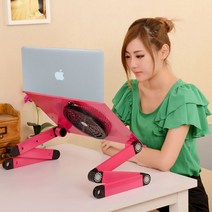 [일오삼유통] 일인테이블 노트북좌식태이블 접이식노트북테이블 간이테이블 좌식책상, 혹★ 노트북테이블 거치대 접이식 받침대 휴대용 좌식 책, 혹★ 고급형 B 레드