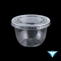 98파이 10온스 디저트컵 테이크아웃투명컵 1000개세트, 평무타공뚜껑