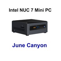 미니PC 컴퓨터 초미니 초소형 산업용 피씨 인텔 NUC7 미니 호스트 6 월 캐년 NUC7CJY 셀러론 J4005 9 세대 DDR4-2400 경량, [05] 8G DDR4 120G SSD