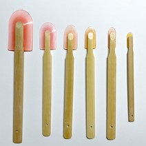 대나무 실리콘헤라(코너 마감용) / 작업도구 부자재 DIY 시공용 방수 실란트 펼치는 수공구 펴바르는, 4-3) 대 (폭 36mm)