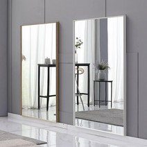 카페 필라테스 매장 초대형 인테리어 전신 거울 학원 감성 술집 오브제 큰, 화이트