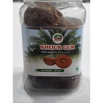 케주르 거 (KHEJUR GUR) 재거리 500G jaggery 공작 야자수액 100% peacock palm sap, 1개