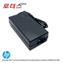 HP ENVY x360 15-bq200 시리즈/HP Pavilion 11 시리즈노트북용 19.5V 3.33A어댑터 (4.5xpin), 어댑터 + 3구원 파워코드 1.0M