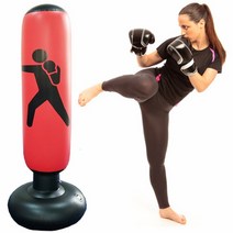 홈 펀치백 물샌드백 에어 타격연습, 옐로우