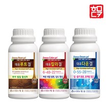 텃밭영양제 보약5종/루트겔 칼라겔 다운겔 복합요소비료/주말농장 뿌리발근제 착색 비대 당도증가, 2.칼라겔 500ml(착색/당도증가/비대)