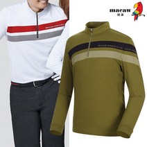 [마코 SALE] (남성)사선라인반집업티셔츠_MLM3TH01