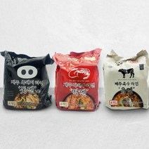 DDM 제주 봉지라면 4종 딱멘 돗멘 음멘 1봉4개입, 본상품선택