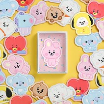 BT21 베이비 레더 스티커 굿즈스티커, CHIMMY