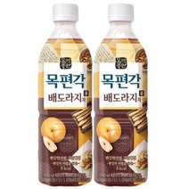 몸에좋은 목편각 배도라지차, 3개, 500ml x12개