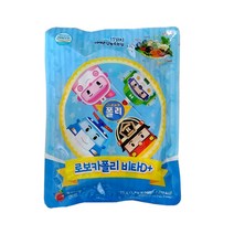 키즈비타민 50정 비타민, 로보카폴리 50정+맑은누리 물티슈