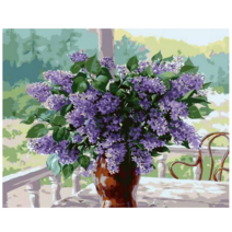 모모픽스페인팅 DIY명화그리기 40x50cm, I12 라일락 꽃향기