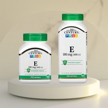 21센추리 비타민E 캡슐 180mg(400IU) 알파 토코페롤 토코트리에놀, 250소프트젤