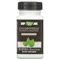 네이쳐스웨이 클로로필린 엽록소 액상 50mg 90정, ONE COLOR