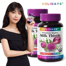 홀리데이즈 7종복합기능성 밀크씨슬 x 2병 (총6개월분), 단품없음, 선택완료