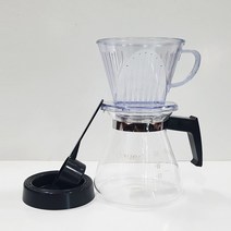 다우어 칼리타 방식 드립세트 (3~4인용), 5개, 투명