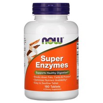 Now Foods 나우 푸드 효소 1, 90 개