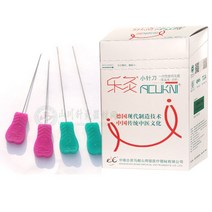칼소독기 칼 도마 살균기 EACU 일회용 무균 침술 바늘 플라스틱 손잡이 플랫 가장자리 나이프 Acupotomy 50, 01 0.35x25mm