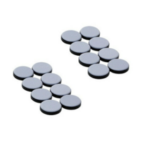 이지슬라이드 가구 슬라이딩 패드 부착형 원형 20mm 8p, 2개