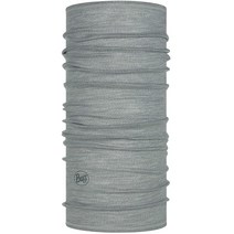 버프 다기능성 메리노 울 넥 웨어 그레이, One Size, Light Grey
