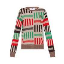 22FW VIVIENNE WESTWOOD 러그 패턴 니트 멀티/블루 3803000I C000R