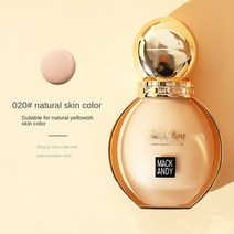 컨실러 나스컨실러 컨실러추천 마르코 앤디의 럭셔리 골드 효모 에센스 뷰티 파운데이션 Iiquid 내추럴 컨, 한개옵션1, 02 Natural color