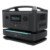 파워뱅크 캠핑용 에코플로우 델타1300 리버맥스 River Max 리버프로 River Pro Extra 배터리 휴대용 태양광패널 220V 고속충전 대용량 배터리, 단품+태양광패널2개, DELTA1300