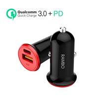 한국미디어시스템 람보 충전기 차량용 고속충전 듀얼 PD+QC3.0 HC-18