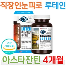 눈피로 개선 루테인 아스타잔틴 직장인 눈건강 영양제 마리골드 메리골드 꽃 헤마토코쿠스 눈피곤 눈의피로 눈피로감 뉴테인 눈좋아지는법 목넘김 연질 캡슐 눈 노화 눈건강
