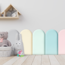 울타리 벽쿠션 소형 어린이 안전 벽매트, 연분홍