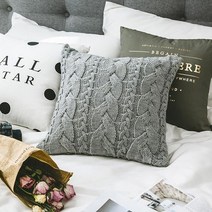 기타 바보사랑[한국침구예진]꽈베기 쿠션, 3단왕꽈베기