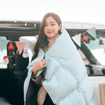초경량 폴란드 구스담요 사계절 배꼽이불 캠핑 블랭킷