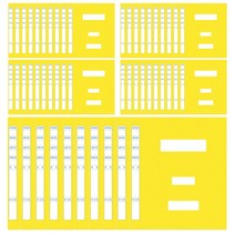 미령문구 대용량종이정부파일 연두 하늘 분홍 노랑 50개입, 종이대용량 정부 노랑 50개입