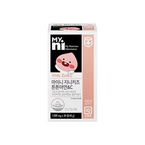마이니 지니키즈 튼튼아연 키즈 어린이 유아 초유 징크 젤리 추어블 구미 씹어먹는 정 환절기 면역력 항산화 비타민c 철분흡수 꾸미 영양제 보충제 성장기 청소년, 1개, 30정