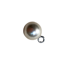 동화상가몰 진주단추 12mm, 실버, 20개입