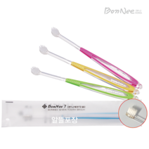 본니 103sh 저녁칫솔 어금니 사랑니 임플란트 이중모 (알뜰포장) 4개, 4개입, 1개