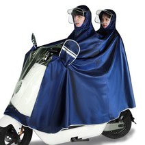 모터사이클 시니어 우비 싱글 가두리 남녀 롱 전신 방어