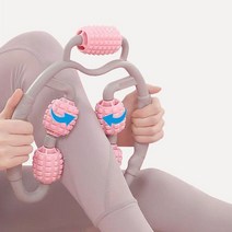 BRDmp_종아리안마기 마사지도구 지압 목안마 맛사지 롤링 롤링기 기구 어깨 마기 지압기_+/Fmp/+, {선택}퍼플