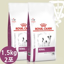 [로얄캐닌] 독 레날 스몰독 3kg (1.5kg*2)