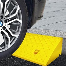 차량진입판 문턱 휠체어 보도블럭 경사로 Ramp Access Board, 블랙, 옵션1, 1개