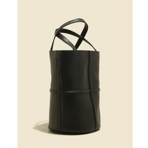 여성 가죽 원통 버킷백 크로스백 가방 프렌치 캐주얼 오피스룩 토트백 물통백 원통형