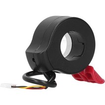 전기 스쿠터 핑거 스로틀 홀 센서 액셀러레이터 그립 브레이크 자전거 액세서리, 01 Red, 한개옵션1